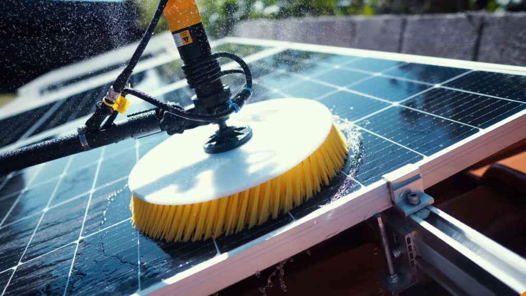 Limpador 2P - limpador de painéis solares